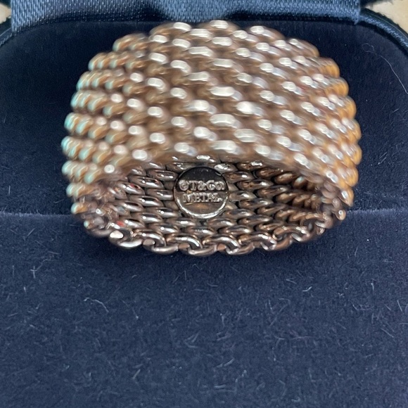 Tiffany & Co Rubedo Sommerset Mesh Ring - Size 5 - Picture 7 of 10